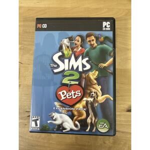 The Sims 2 Pets PC Game Expansion 2006 Complete